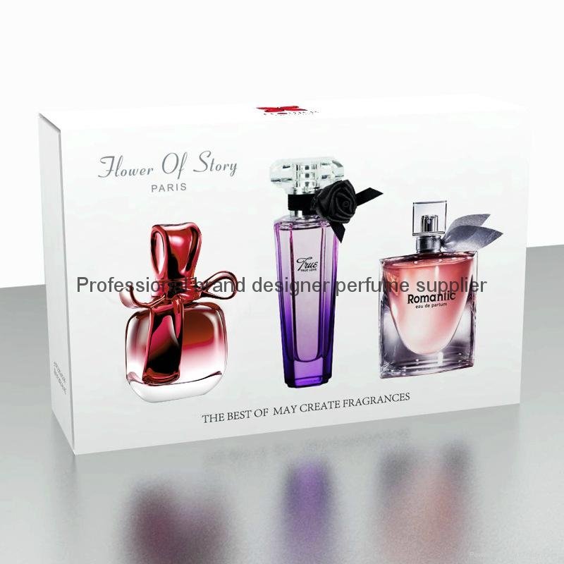 Hot slae designer perfume/fragrance/cologne perfume set eau de toilette 2