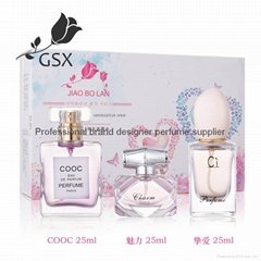 Hot slae designer perfume/fragrance/cologne perfume set eau de toilette