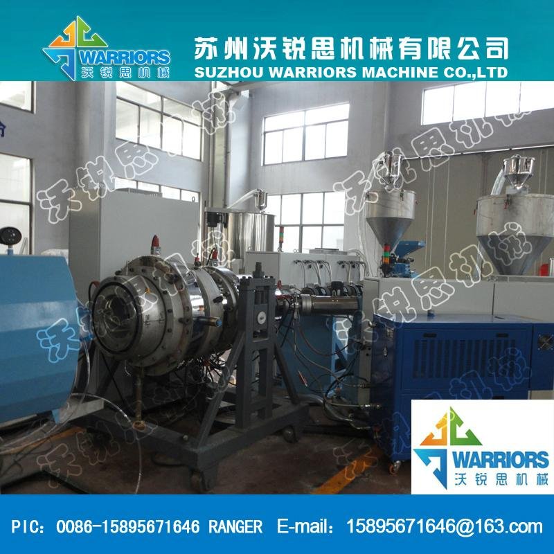HDPEΦ110-315 Water supply pipe，drink water pipe extrusion equipment 3