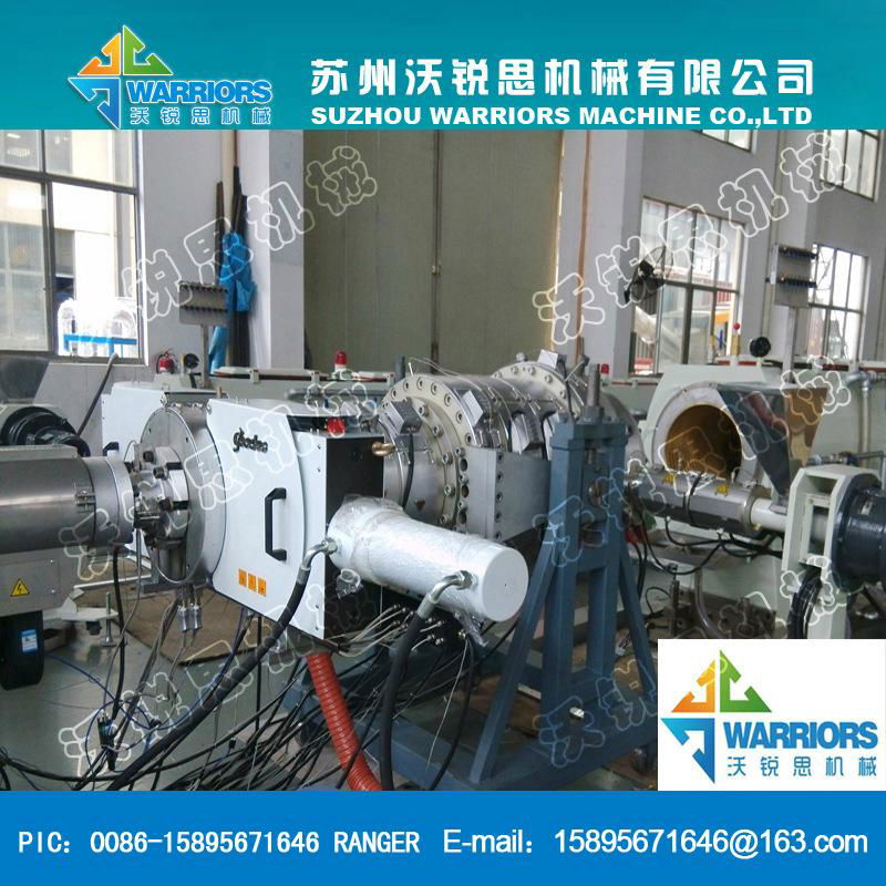 Φ160-450 Water supply pipe,natural gas pipe extrusion equipment 3