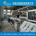 PVC Dual Pipe Production Line,threading pipe extrusion equipment 1