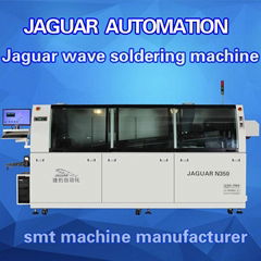 Manufacturer Double Waves Automatic Pcb Soldering Machine