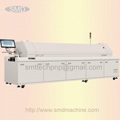 smt lead free reflow oven machine for production line