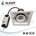  Recessed ceiling spotlight  indoor  halogen square cave double 