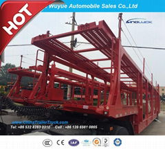 Long Vehicle Car Carrier Transport Semitrailer or Semi Truck Trailer