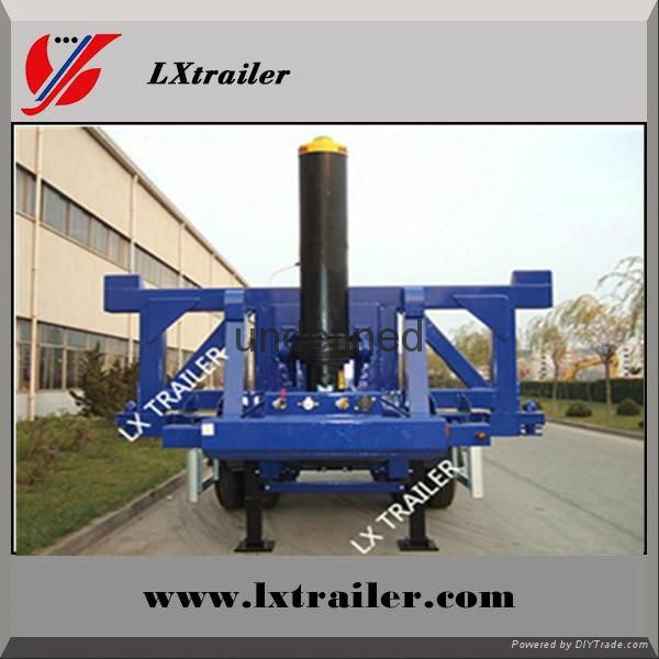 Container skeleton car hydraulic cylinder skeleton semi-trailer 3