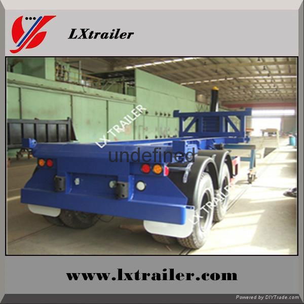 Container skeleton car hydraulic cylinder skeleton semi-trailer 4