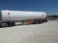 Liangxiang oil tanker trailer air suspension 42000liter fuel tank trailer 5