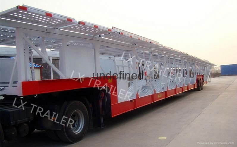 china manufacturer car trucks car hauler trailers car carrier trailers 3