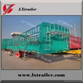 china Liangshan fence semi-trailer 40 ton lowbed semi trailer 2