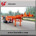 40ft, 2,3 axles container skeleton semi trailer 1