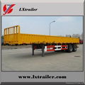 China factory sale 3 Axle Side Wall Semi Trailer Truck Sale 3