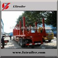 Factory hot sale low price wood timber transport semi trailer truck 4