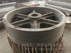 hydraulic turbine pully