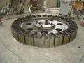 Pelton hydraulic turbine used magnetic yoke 4