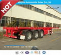 40FT Skeleton Semi Truck Trailer or Container Chassis Trailer