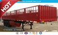 Livestock or Animals Transport Truck Semitrailer or Fence Semi Truck Trailer 2