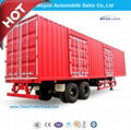 Box Van Truck Semi Trailer or Van Semi Truck Trailer 2