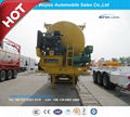 3 Axle 55cbm Dry Bulk Cement Semitrailer