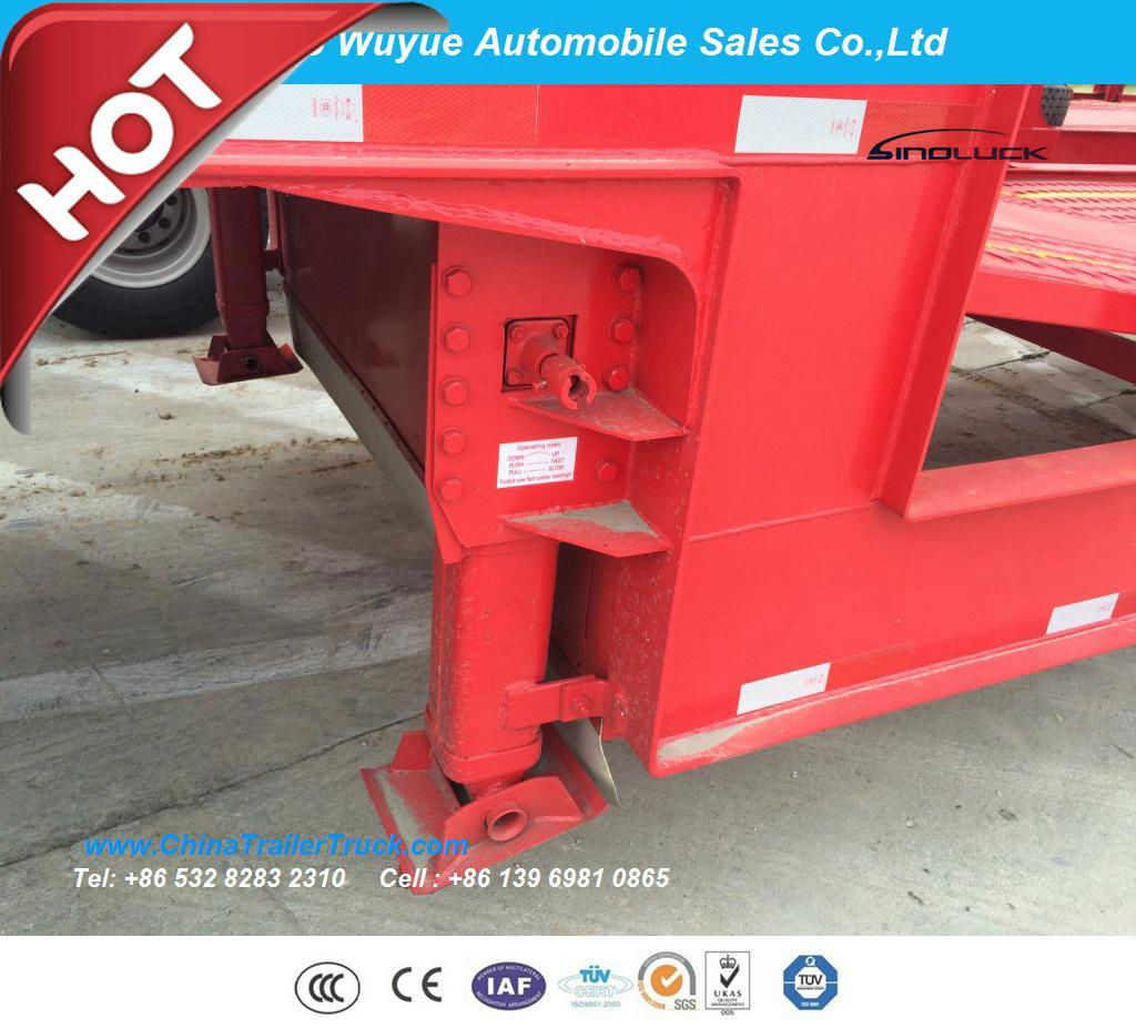 Long Vehicle Car Carrier Transport Semitrailer or Semi Truck Trailer