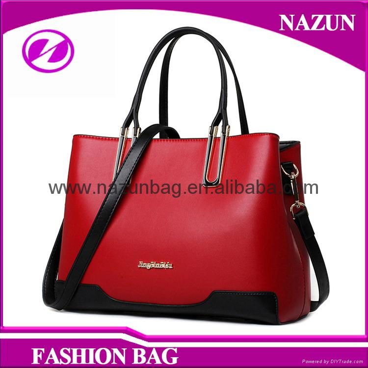 fashion wholesale PU leather handbag 2