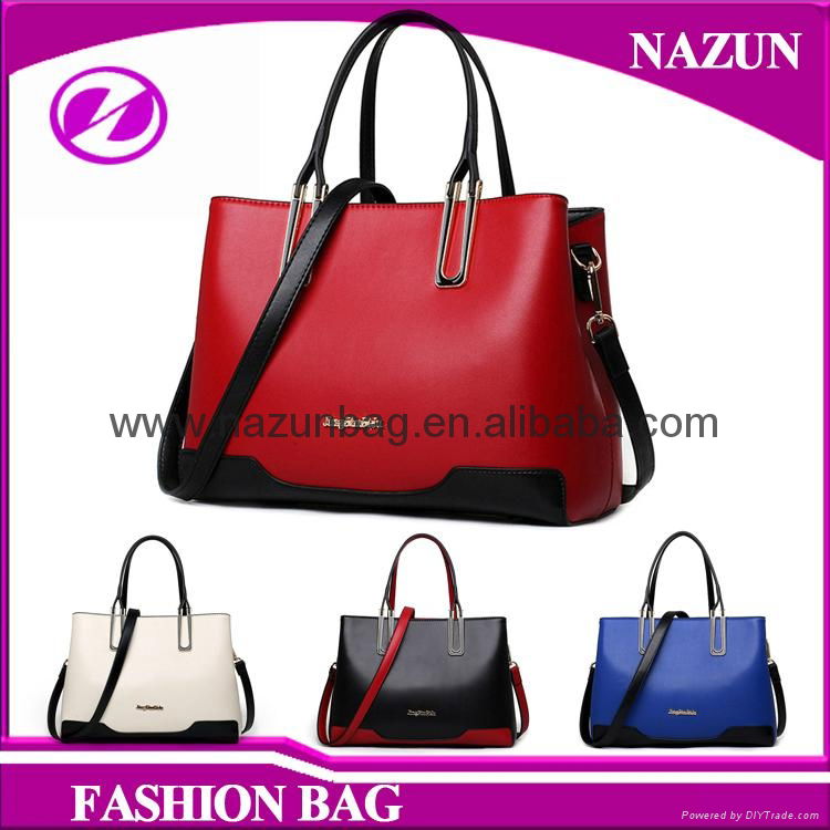 fashion wholesale PU leather handbag 3