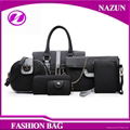 handbags and purse 6 bags in 1 set PU leather fashion handbags 3