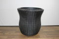 Set of 2 round poly rattan planters CH2902A/2DCH0054 2