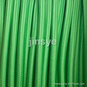 Retro twisted electrical cable suppliers cotton cord braided wire 2