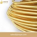Cotton electrical wire colors fabric aluminum electrical cable 3