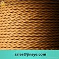flat electrical wire fabric cord textile cable