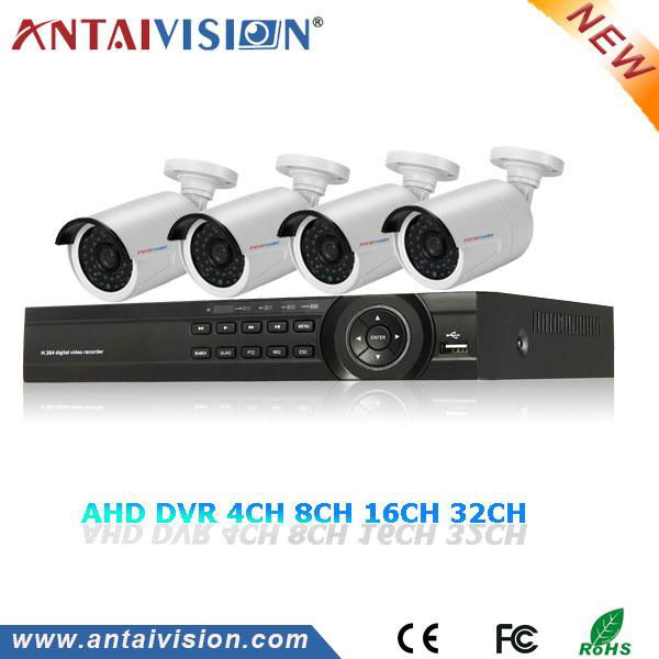 cctv 4 channel dvr 1080n h264 dvr home security system outdoor ahd dvr 3