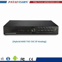 H 264 ONVIF LINUX VGA HDMI 16 ch security AHD DVR AHD DVR with 16ch 