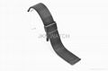 1.0mm coarse black stainless steel smart watch bands for samsung gear s3 1