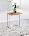 SHIMING MS-3366 Wooden(MDF) top side table with stainless steel frame 5