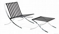 SHIMING MS-3101stainless steel frame for barcelona Chair 