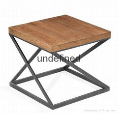 MS-3364 SHIMING FURNITURE Modern square (MDF) top classic side table