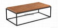 MS-3389 SHIMING Furniture modern round (MDF) top classic coffee table  3