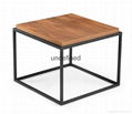 MS-3389 SHIMING Furniture modern round (MDF) top classic coffee table  4