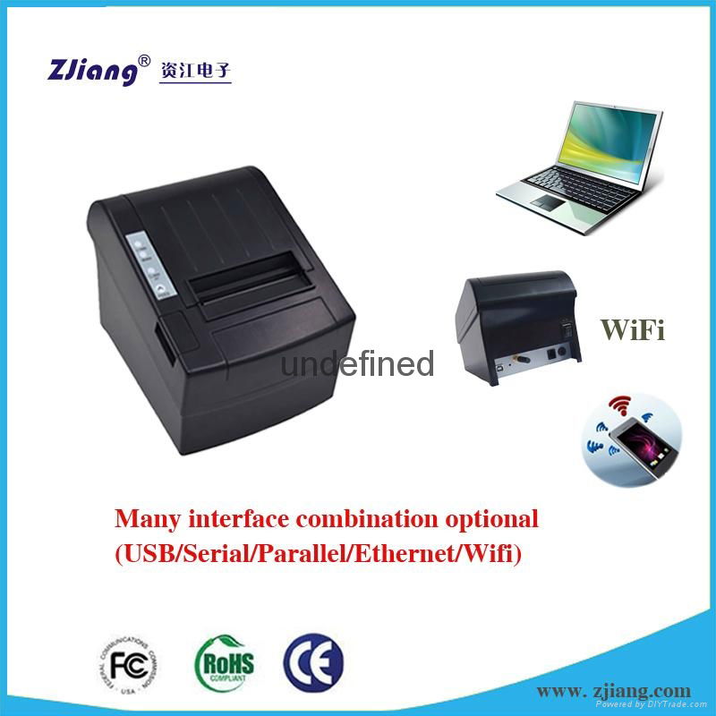80mm restaurant  thermal printer wireless connection  5