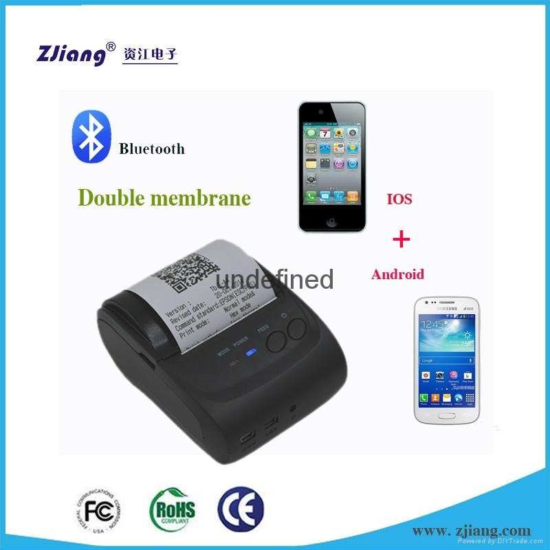 Hot sale MINI 2inch thermal bluetooth for Zijiang 5802