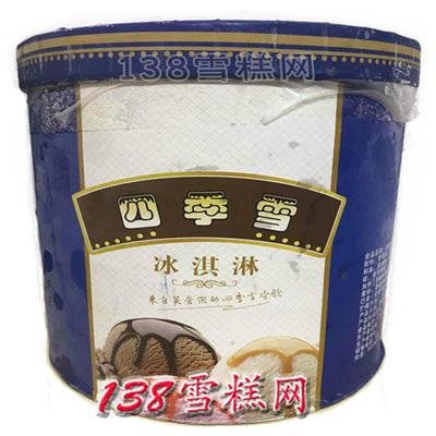 东莞惠州四季雪大桶装冰淇淋批发4kg