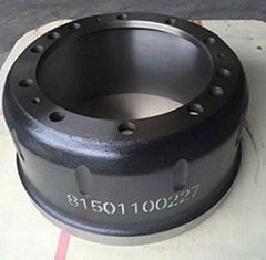 Brake drum full range