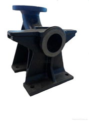 Customized Base Elbow iron casting