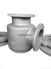 Customized big steel casting valve