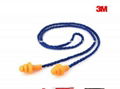 3M Ear Protector Plugs 3M 1270 Corded Reusable 1