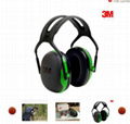 3M Peltor X1A Over-the-Head Earmuffs Noise Reduction Rating 22 dB 2