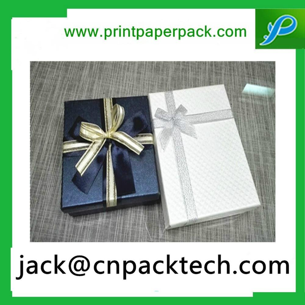 Creative Gift Box Custom Printed Paper Cardboard Jewelry Box Lid and Base Box 2