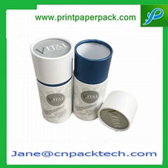 OEM Printing Paper Gift Boxes Tube Box Round Shape Boxes