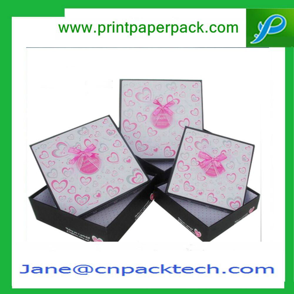 Custom Paper Rigid Cardboard Gift Box Packaging Box Jewelry Box 3